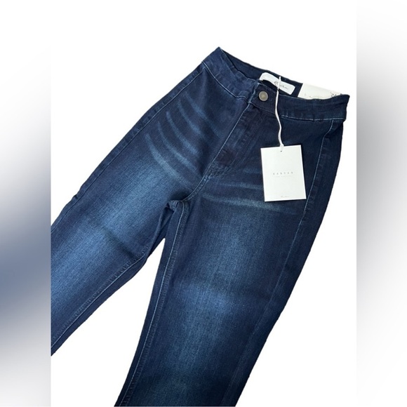 Kancan Dark Wash High Rise Flare Jeans - Picture 6 of 15